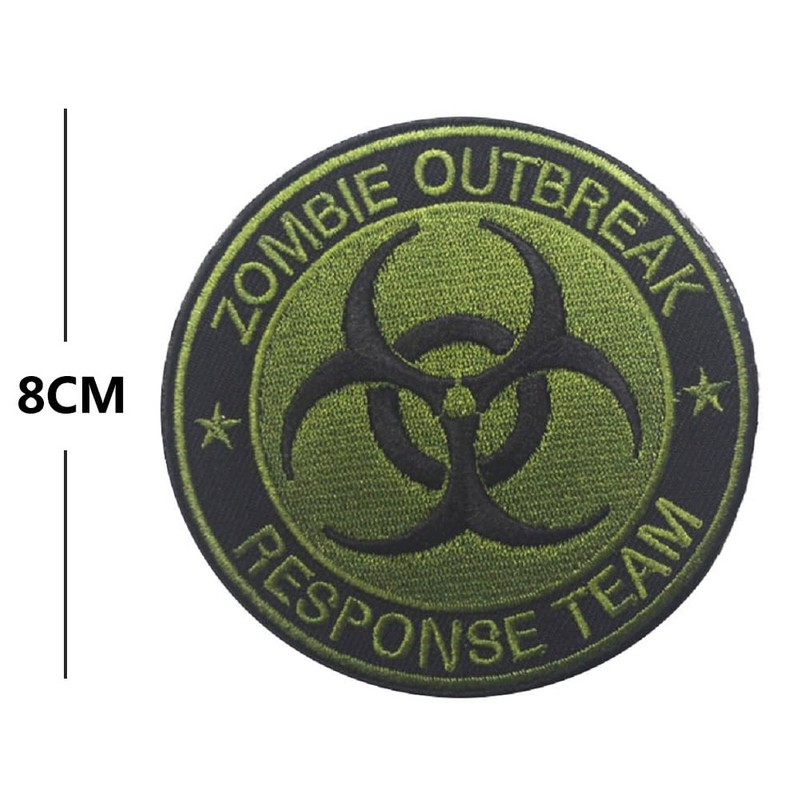 PHOENIX IKKI Zombie Outbreak Zombie Outbreak Response Team Biohazard Embroidered