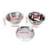 3 In 1 Colander Strainer Set Stainless Steel Rice Washing