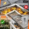 KOVSGQ Gutter Leaf Protection Rain Gutters Leaf Protection Downpipe Filter