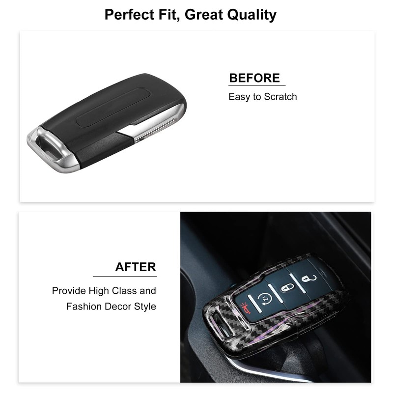 RT-TCZ Funda para llavero, funda de protección, accesorios para Dodge