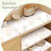 Shelf Liners for Kitchen Cabinets 17.5in x 30FT Non Adhesive