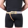 Truform-OTC Hernia Truss, Single Spring, Scrotal Pad Compression, Elastic, Inguinal