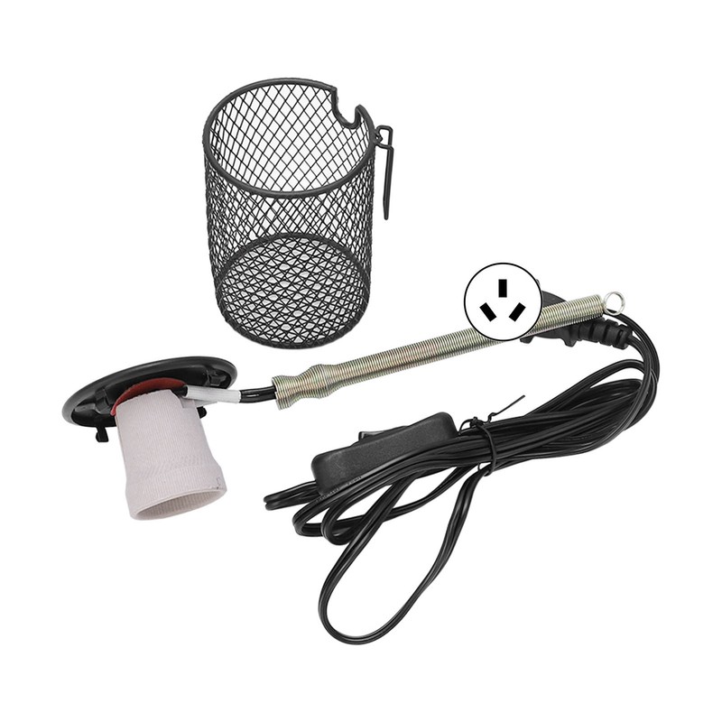 Reptile Heat Lamp Shade Professional Safe Prevents Scalding Reptile Insulation