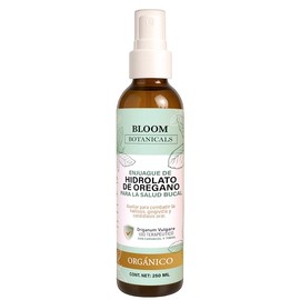 Enjuague bucal de hidrolato de orégano| Gingivitis, Halitosis y Candidiasis oral | Ingredientes naturales, sin alcohol sin fluor 125 ml (125 ML)