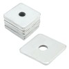 LIDSCURA 50 Packs 304 Stainless Steel Squares Washer Heavy Duty