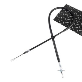 RIDEX 124C0993 Handbrake Cable Rear Left Right 1545/1363 mm