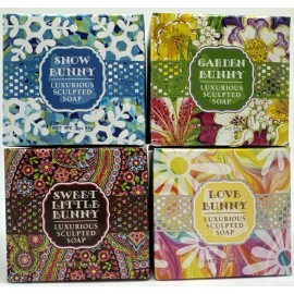 Greenwich Bay Trading Co Easter Bunny Soap Set - Greenwich Bay Sculpted Bunny Soap - 4 Bunny Soap Set