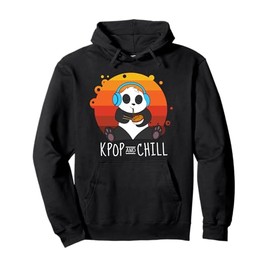 Just a Girl The K-Pop T-Shirt Panda KPop Panda Pullover Hoodie