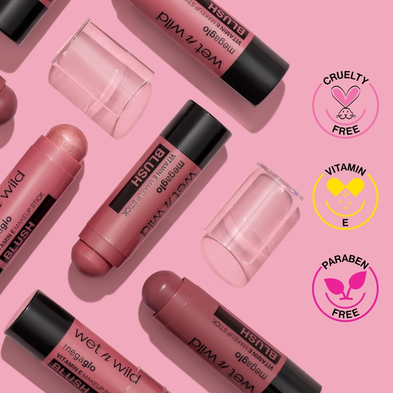 wet n wild Mega Glo Makeup Stick, Buildable Color, Versatile