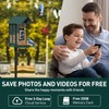 SOLIOM SOLIOM BF08- Metal Solar Bird Feeder Camera with AI
