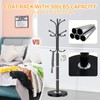 Snaikor Metal Coat Rack Freestanding, Sturdy Coat Rack Stand with