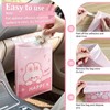 60 Pcs Car Trash Bags Easy Stick-On Disposable Portable Car