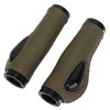 Artificial Leather Bicycle Grips Liquid Silicone Palm Pad Shock Absorption