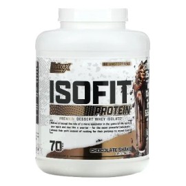 💪 Nutrex Isofit 5 lbs | 70 Servicios | Proteína Aislada | Todos los Sabores | Sabor Premium | Bajo en Azúcar
