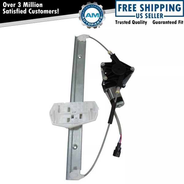 AM Autoparts Power Window Regulator with Motor Rear Passenger Right