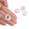 QUARKZMAN Piece Flanged Plain Bearing Plastic Bushings 10.1mm Bore x