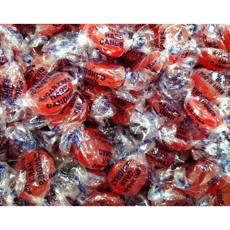 Sugar Free Cinnamon Hard Candy Buttons - 50 Pieces of