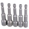 Metric Nut Driver Set Power Nut Driver Bit with 1/4"
