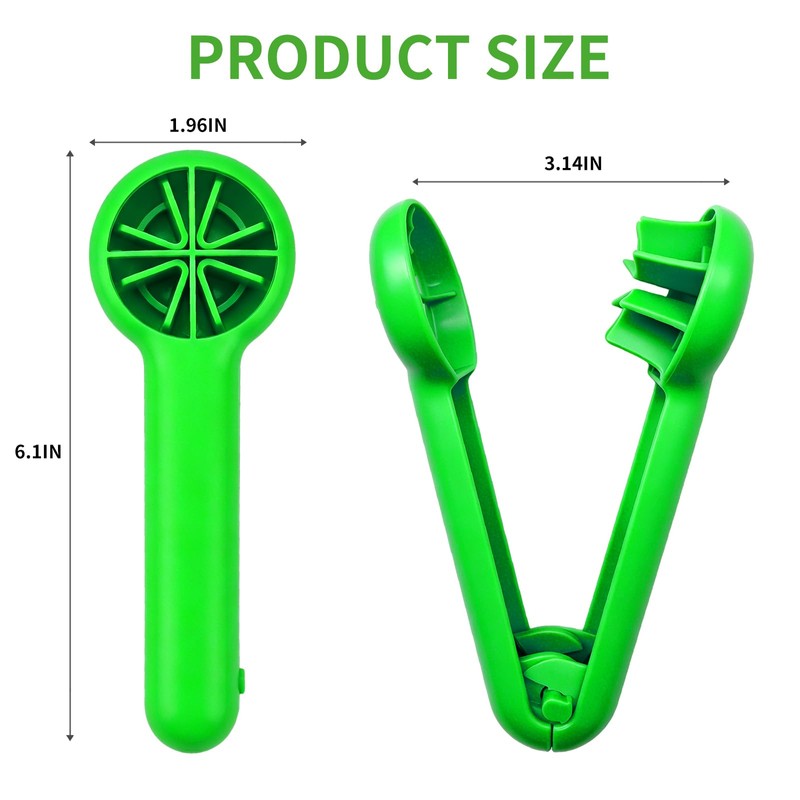 2Pcs Grape Cutter Tool,Kitchen Fruit Cutter Slicer Grape Strawberry Cherry