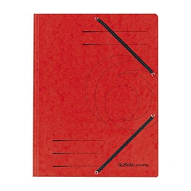 Herlitz A4 Flap File - Red