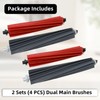 2 Sets Main Brush Replacement for Roborock S8, S8+, S8