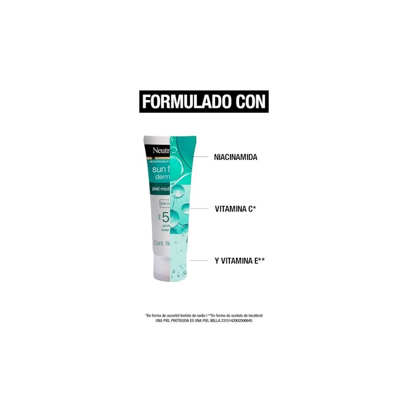 Neutrogena Sun Fresh sin Color FPS50 40G 2 Pack