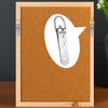 Pndeyo 6pcs D-Ring 4 Hole Picture Hangers with 24pcs Screws,