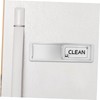 CAXUSD Panda Pattern Dishwasher Clean Dirty Sign Kitchen Appliance Magnet