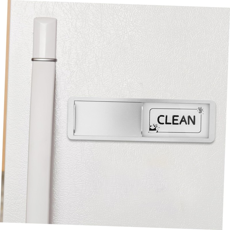 CAXUSD Panda Pattern Dishwasher Clean Dirty Sign Kitchen Appliance Magnet
