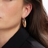 Set of 5 Gold Tone Hoop Earrings for Women –