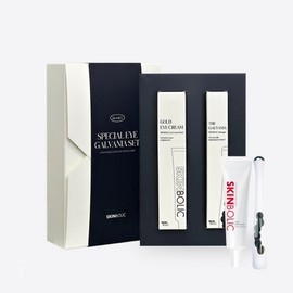 Skinbolic Eye Cream Galvania Set, Gold Eye Cream + Galvanic Massager / 스킨볼릭 아이크림 갈바니아 세트, 골드아이크림+갈바닉마사지기