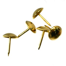 Kagiken Taiko Tacks Positive Brass, Approx. 1000 Pieces, 11 x 16