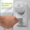 AUVON Plug in Night Light with Motion Sensor and Dusk