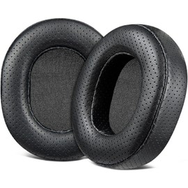 SOULWIT Lambskin Replacement Earpads for SteelSeries Arctis 1/3/5/Arctis 7/7+/7P/7P+/7X/7X+/9/9X/Pro/Prime(Do Not Fit Any Arctis Nova) Headset, Ear Pads Cushions with High-Density Foam - Black