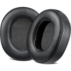 SOULWIT Lambskin Replacement Earpads for SteelSeries Arctis 1/3/5/Arctis 7/7+/7P/7P+/7X/7X+/9/9X/Pro/Prime(Do Not Fit Any Arctis Nova) Headset, Ear Pads Cushions with High-Density Foam - Black