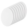 NBEADS 8 Pcs Oval Painting Canvas Panels, Blank Canvas Drawing