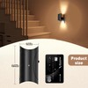 Aora Night Light, Plug-in Wall Mount with Dusk to Dawn
