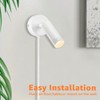 URTOM 2 Pack Indoor Spot Lights, 120V LED Accent Up