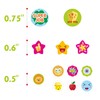 6340 pcs Teacher Reward Encouragement Motivational Sticker Mega Pack in