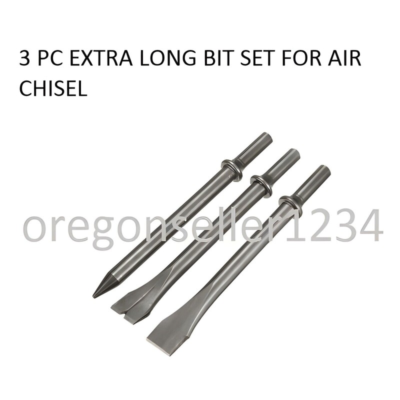 Central Pneumatic 3 PC EXTRA LONG BIT SET FOR AIR