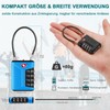 ZHEGE TSA Suitcase Lock, TSA Lock 4 Digit, Tent Lock,
