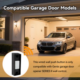 QSDIYRF Wall Mount Garage Door Opener for Genie Garage Door Opener 29599S Series II Lighted Garage Door Opener Wall Mount 1995 Current, 2 PCS