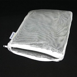Aquapapa Aquarium Filter Media Zipper Mesh Bags for Pellet Carbon Bio Balls Ceramic Rings Ammonia Remover