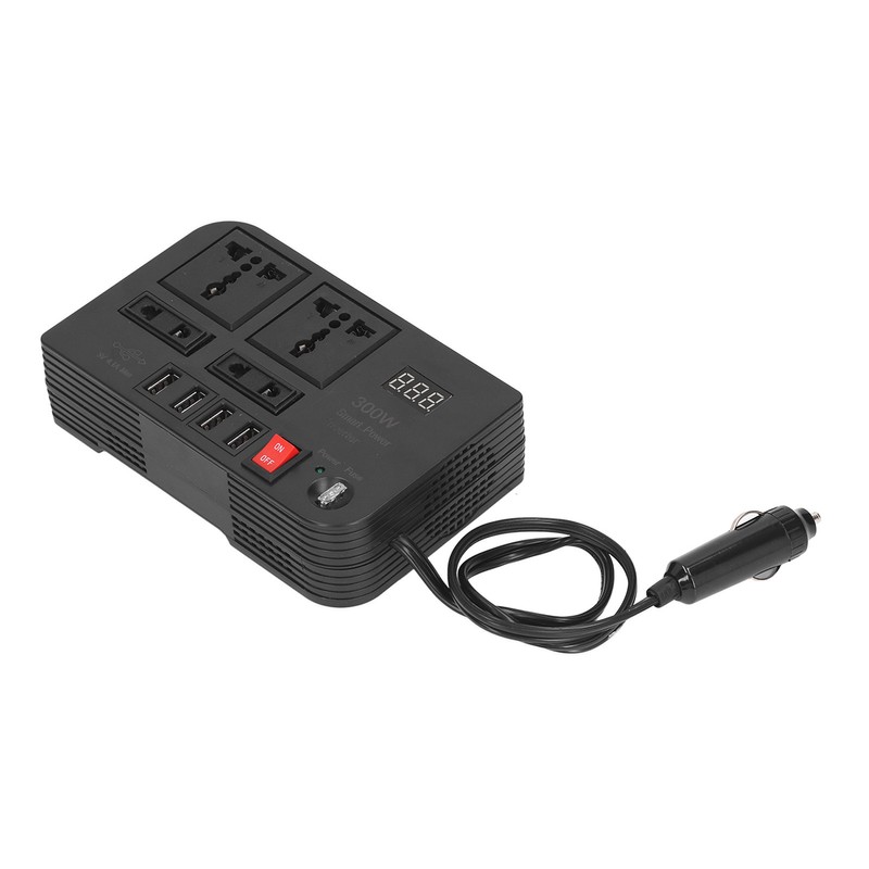 DC12V to AC220V LCD Modified Sine Wave Inverter Car Multifunctional