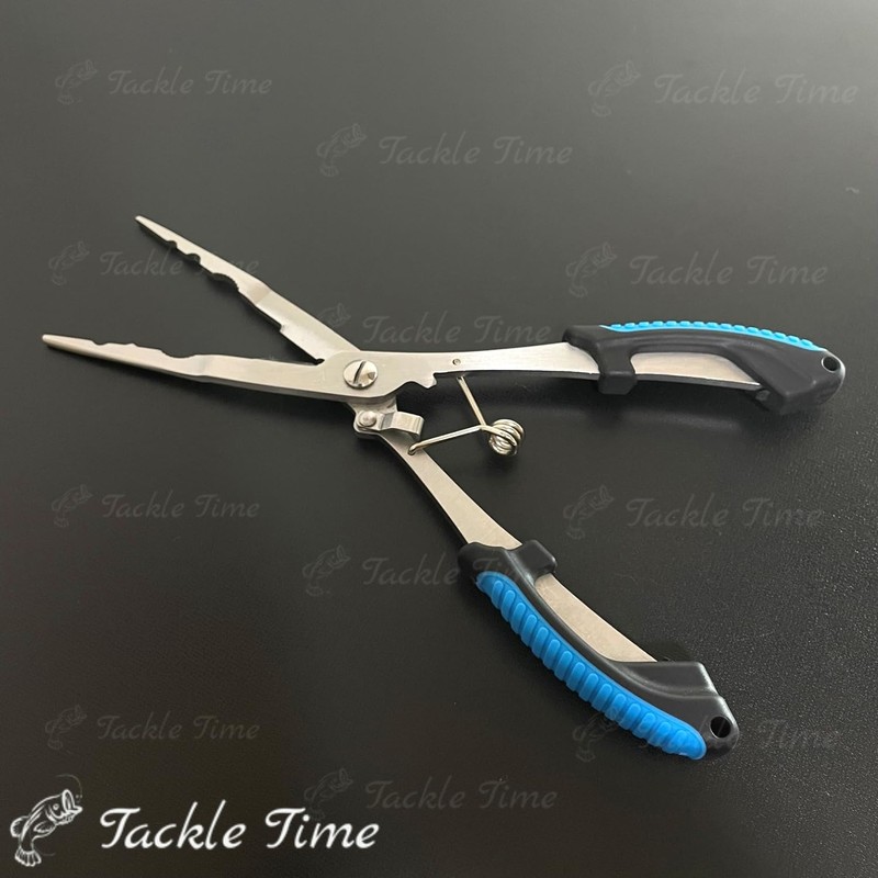 TackleTime Fishing Pliers Long Needle Removal Split Ring Opener Fishing