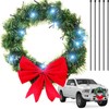 Christmas Wreath for Car, Truck or Festival Decoration LED Artificial