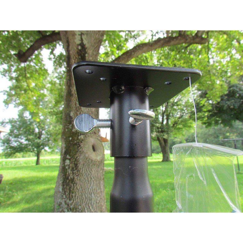 Squirrel Stopper 4-Pack Metal Mounting Flange for 1-inch Poles with