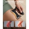 swancode Heated Muscle Scraper, 3 Adjustable Intensity Modes with LED