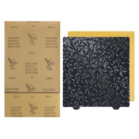 BCZAMD Anycubi Vype-r 3D Printer Parts JanusBPS Construction Platform 265 x 250 mm PEI Sheet Spring Steel Plate Double Sided Powder + Smooth Coated PET Sheet Print Metal Bed with Magnetic B Base