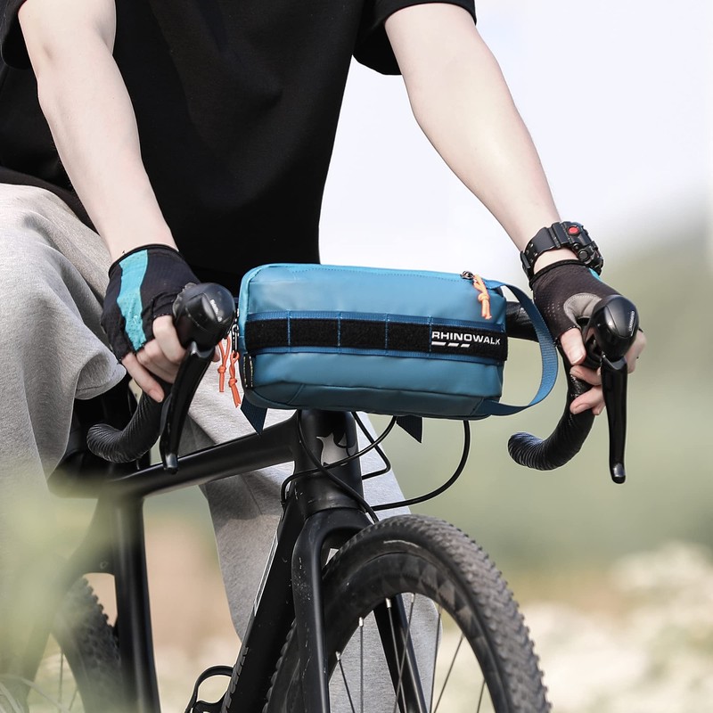 Rhinowalk Bicycle Handlebar Bag, Waterproof, Front Bag, Multi-functional, Cycling Bag,